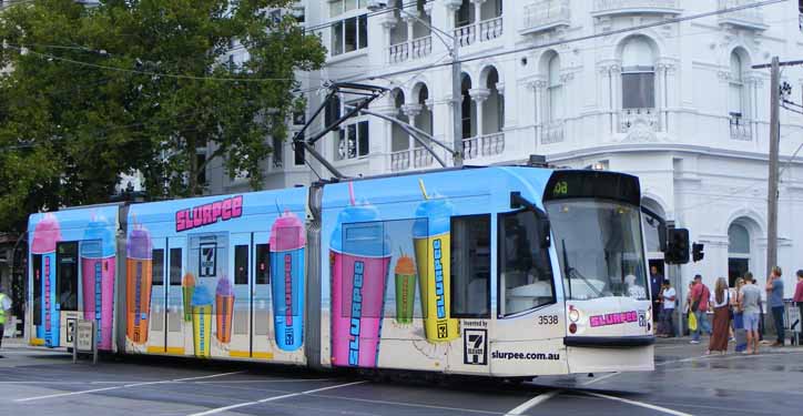 Yarra Trams Siemens Combino Slurpee 3538